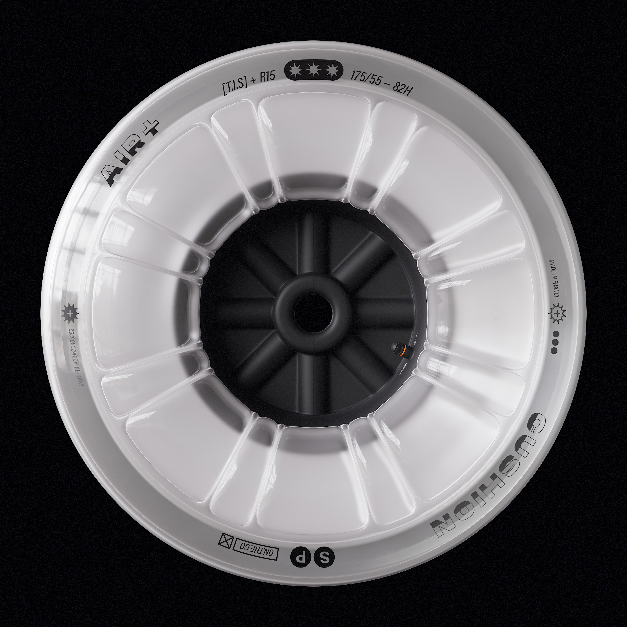 Wheel white